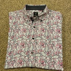 Michael Stratham button down shirt